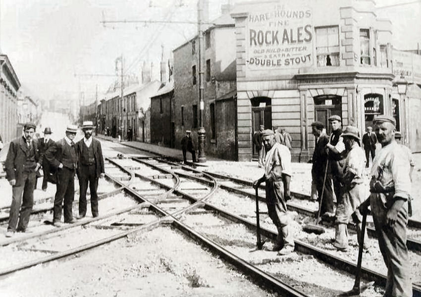 track laying